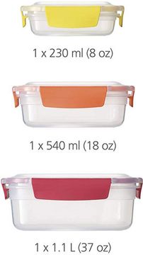Набір харчових контейнерів Joseph Joseph 3 предмети (JJ_81082)