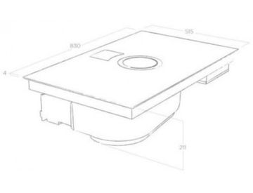 Варильна поверхня Elica NikolaTesla Switch BL/A/80