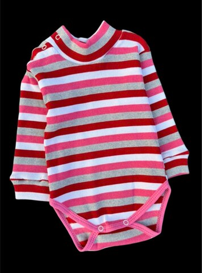 Боді-водолазка, рубчик з начосом ТМ "Пташка"