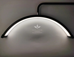 Бестеневая Led лампа для бьюти мастера Smart Moon Light HD-M6X, 36 Вт, черная