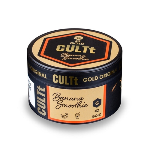 Табак CULTt Gold G42 Banana Smoothie (Культ Банановый Смузи) 100г
