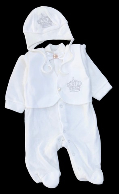 Чоловічок із шапочкою "Сеньйор", велюр ТМ "Lari"