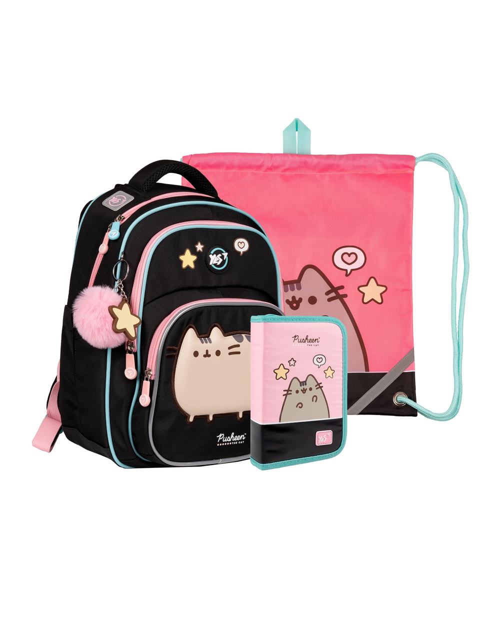 Набір колекційний (рюкзак, сумка, пенал) YES S-91_Collection Pusheen (арт. 559772)