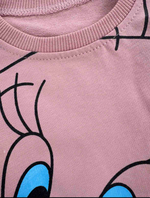 Дитячий костюм для дівчинки "Lovely": світшот + штани, двунитка, ТМ Murat Baby