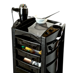 Парикмахерская тележка Friend black