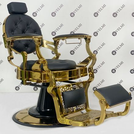 Перукарське крісло Barber Cardinal Gold