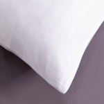 Наволочки Страйп Сатин Однотонный Отель белый 100% Хлопок 3x3 N3CTH03757