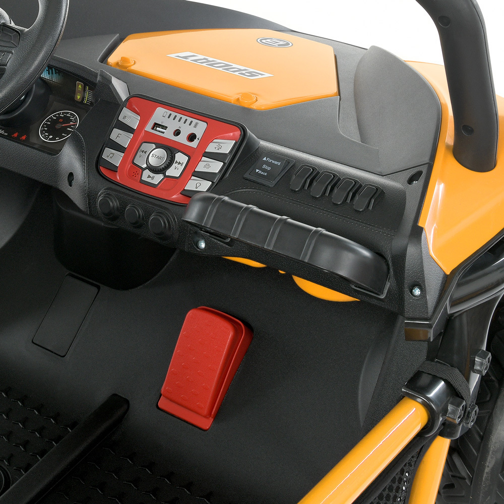 Дитячий двомісний електромобіль джип баггі 4WD "WeKids Cars"