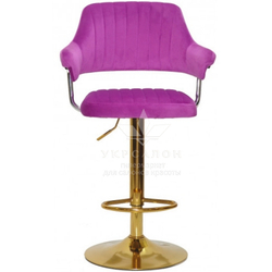 Стільчик для візажу Jef velor Gold