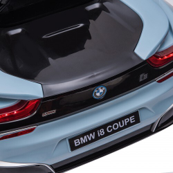 Детский электромобиль спорткар BMW i8 Coupe 50 W 2 мотора