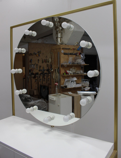 Визажное зеркало Loft 10 с подсветкой