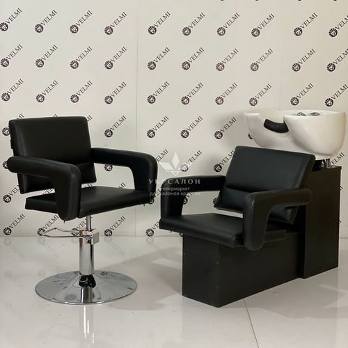 Комплект парикмахерской мебели Flamingo на диске