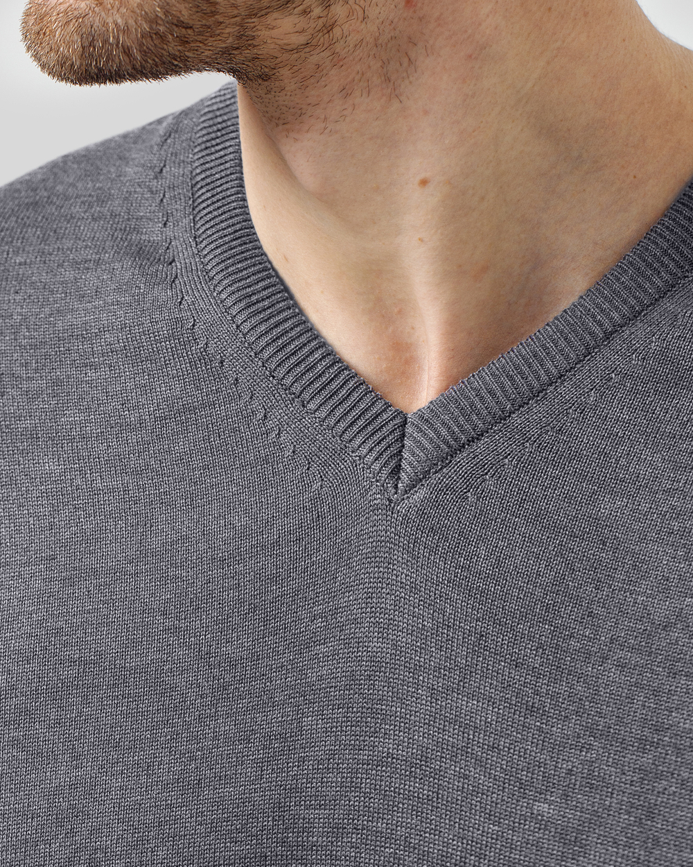 Джемпер чоловічий сірий (арт. 7662300504)