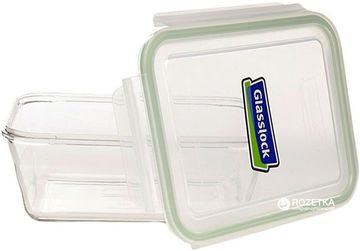 Харчовий контейнер прямокутний Glasslock 2.35 л (MCRW-235)