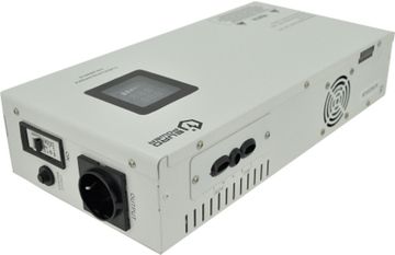 Стабілізатор напруги релейний настінного монтажу EuroPower SLIM-10000SBR LED, 10KVA 9000 W, 140-270Vac, SHUKO2, Q1 (01035)