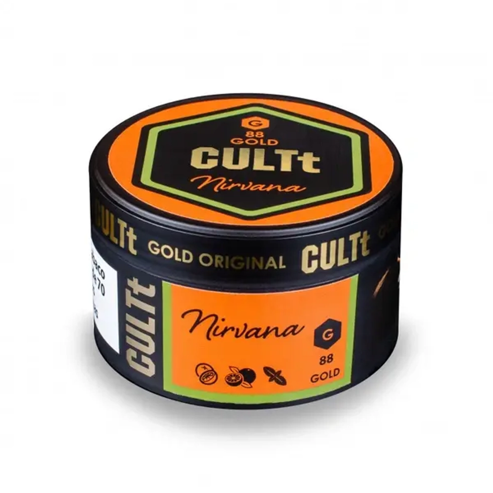 Табак CULTt Gold G88 Nirvana (Культ Грейпфрут Апельсин) 100г