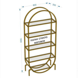 Вітрина для салону краси Естетика