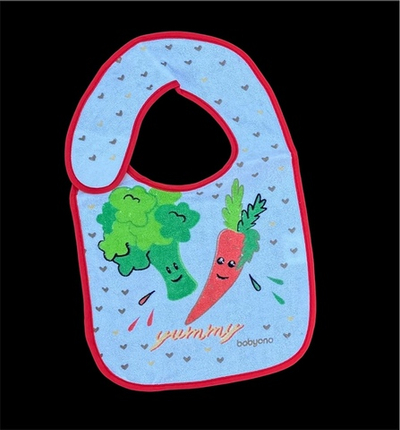 Нагрудник 6m+, махра ТМ "BabyOno"