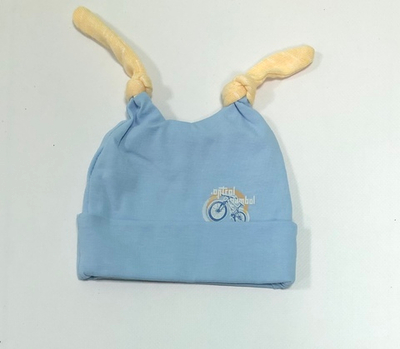 Шапочка "Хвостики", бавовна ТМ "Andy" (р. 44 та 46)