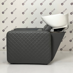 Комплект парикмахерской мебели Polo Premium Lux Black на диске