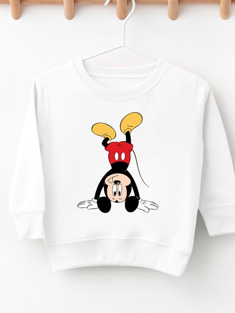 Світшот дитячий білий Mickey's Pranks-2 Love&Live