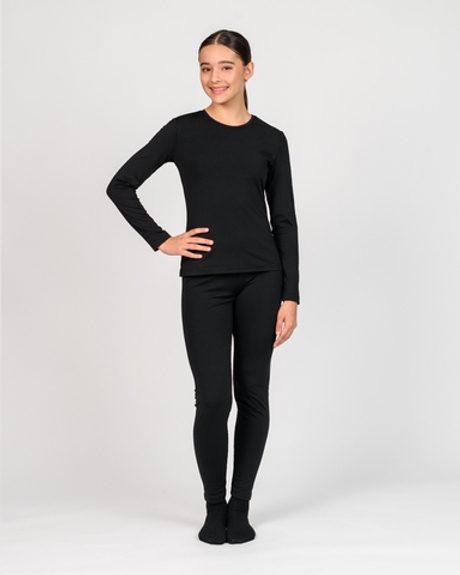 Термобелье для девочки черное (арт. 5722400303)