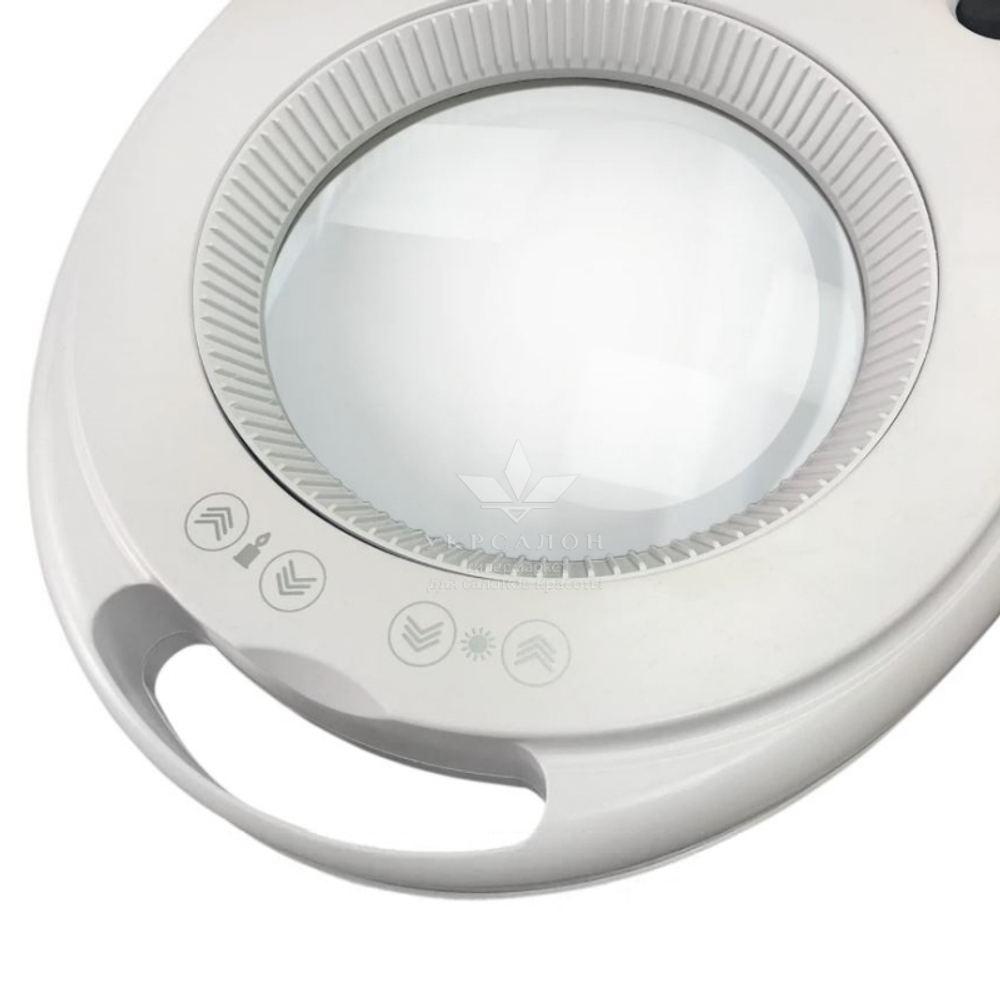 Лампа-лупа 6027К-Н LED с регулировкой яркости, холодный/теплый свет, 1-12W