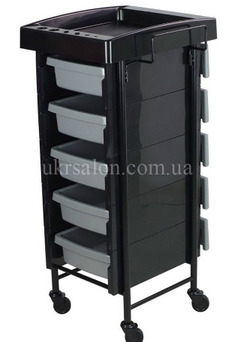 Парикмахерская тележка Pomocnik DUO Grey