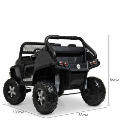 Детский двухместный электромобиль джип Mercedes M 4133EBLRS
