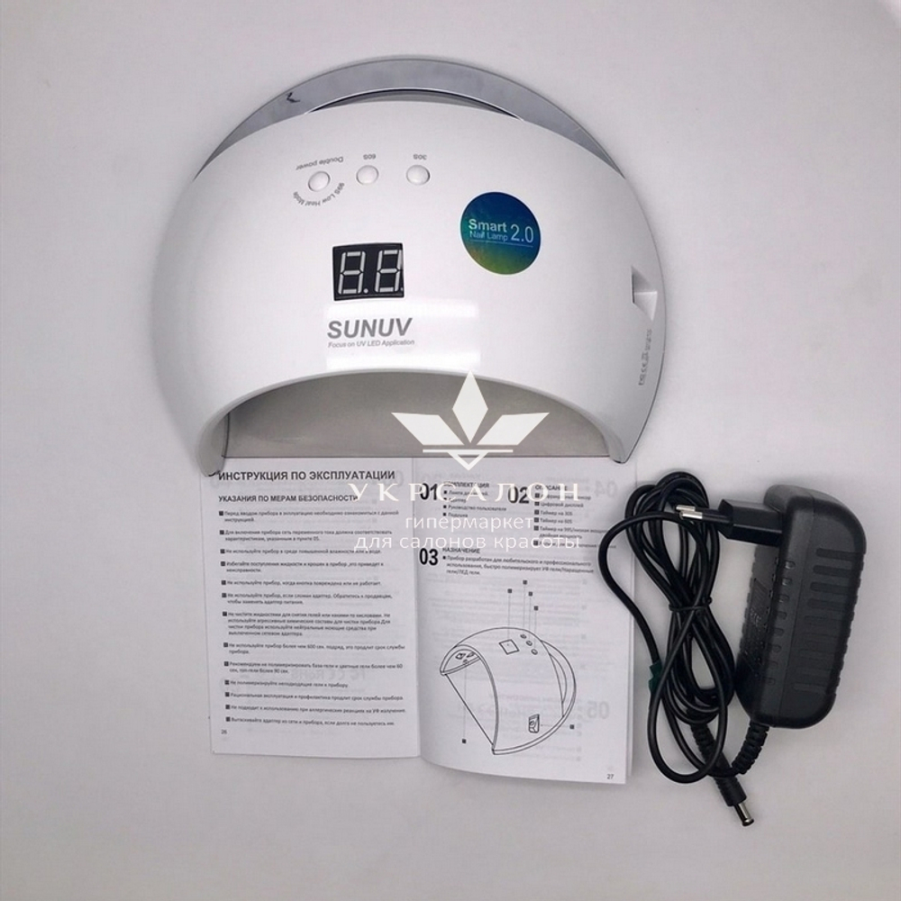 Лампа для маникюра LED UV Sun 6, оригинал