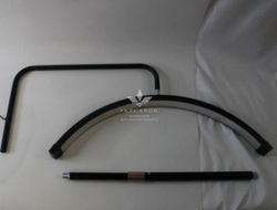 Безтіньова настільна Led лампа на струбціні Moon HD-M6X (SP-006), 50 Вт, чорна