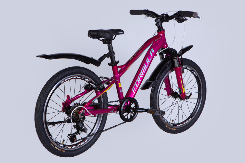 Детский спортивный велосипед 20 дюймов Formula Blackwood Vbr FR 2025 алюминиевый