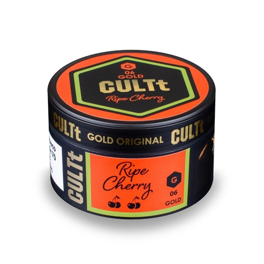 Табак CULTt Gold G06 Ripe Cherry (Культ Спелая Вишня) 100г