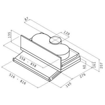 Витяжка ELICA CIAK GR/A/86