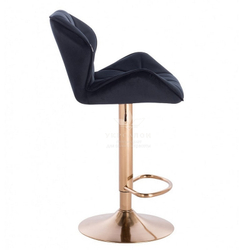 Стільчик для візажу Paris Velor gold