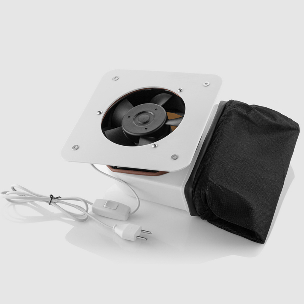 Врезная вытяжка для маникюра Air max V6 белая