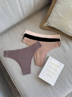 Безшовні бразильяни в рубчик (набір 4шт)