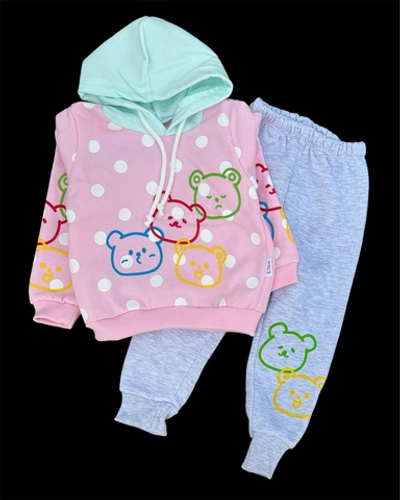 Костюм 2в1: світшот, штани, трьохнитка з начосом "Lux" (86 см)