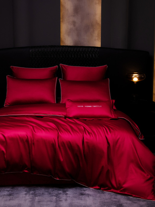 Комплект постельного белья Однотонный Сатин Премиум OCP013