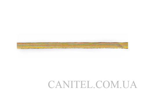 Галун металізований погони  6 мм