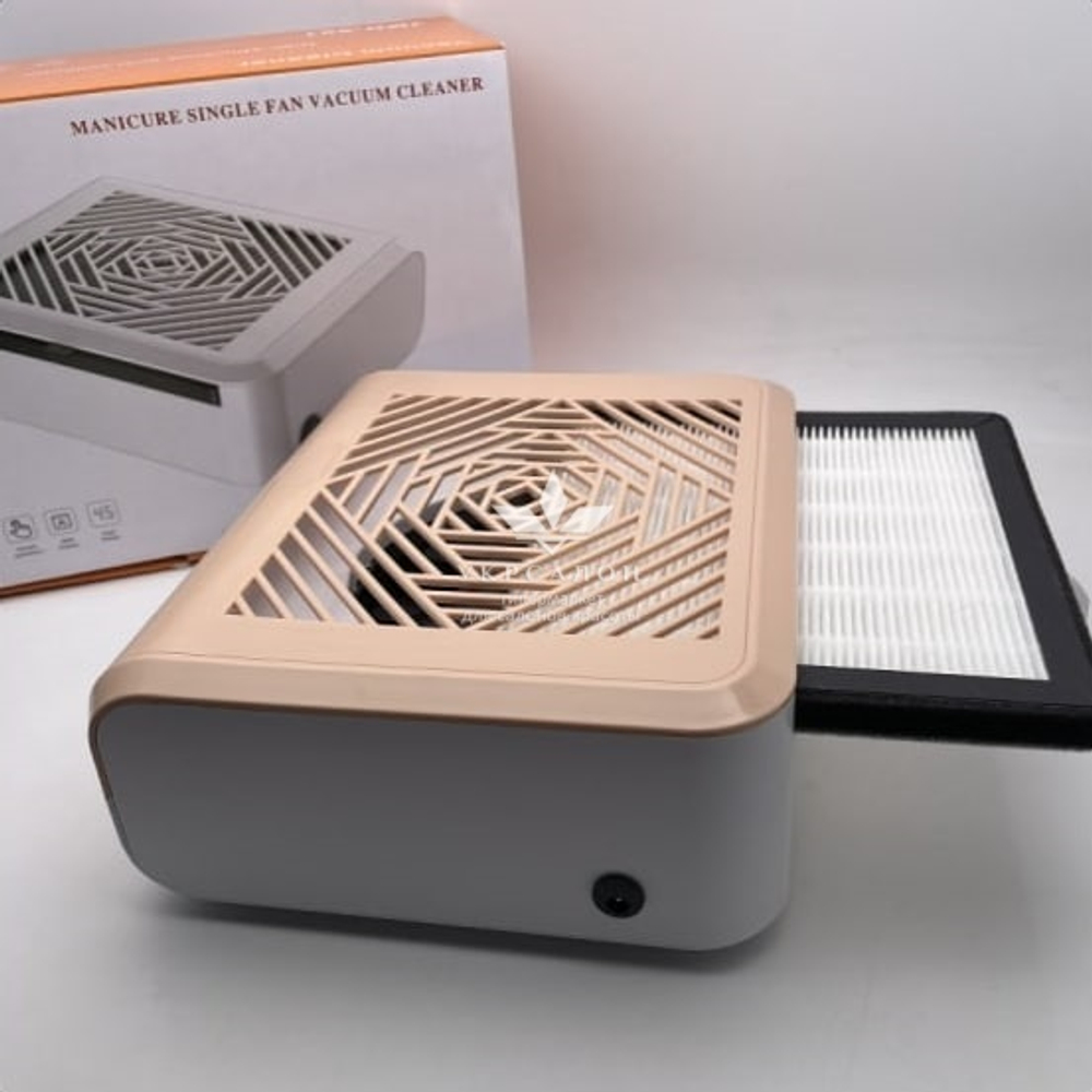 Настольная вытяжка для маникюра Jimdoa-801 с Хеппа фильтром