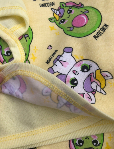 Комплект 3в1: льоля, повзунки, шапочка "Принт", футер ТМ “Happy ТОТ”