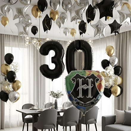 Повітряні кульки на день народження Harry Potter