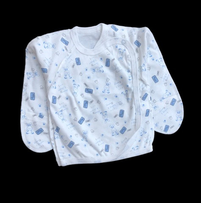 Сорочечка (Льоля) "Принт", інтерлок ТМ “Ua” (62-68 см)