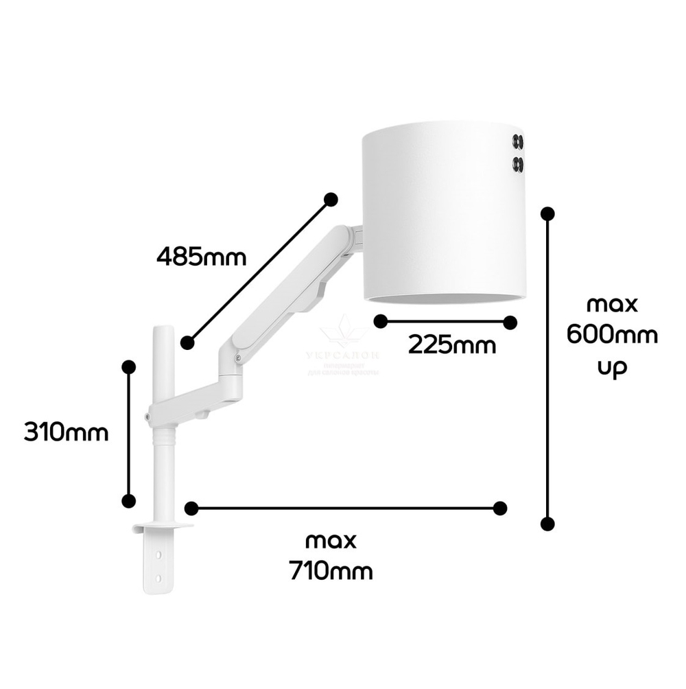 Витяжка для педикюру Keratex NailsX