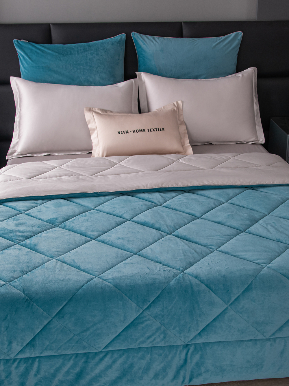 Комплект постельного белья Сатин Velvet Premium с Одеялом VP008