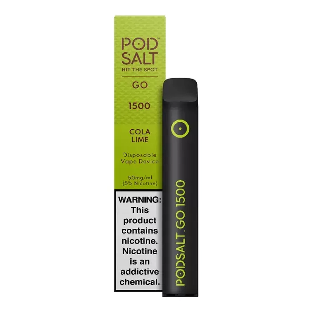 POD SALT GO 1500 Cola Lime 5%nic