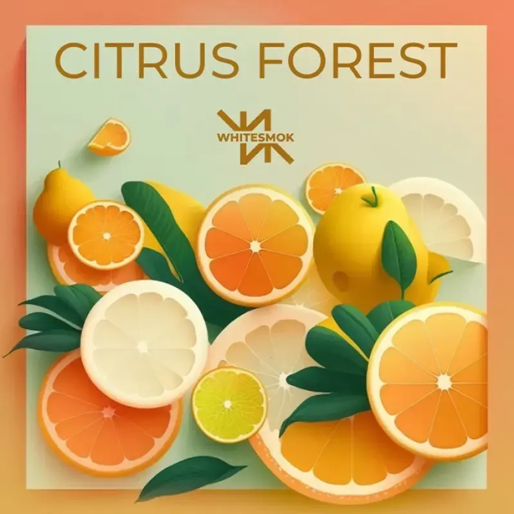 Табак White Smok Citrus Forest (Вайт Смок Цитрусовый Лес) 50г