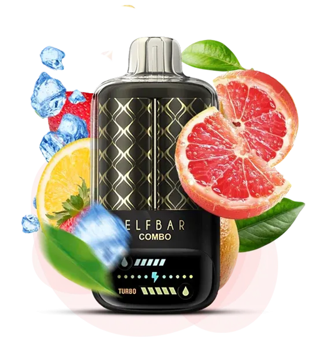 Elf Bar Combo 25000 - Pink Lemonade & Grapefruit, Mix (5% nic)