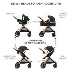 Универсальная коляска 3 в 1 Kinderkraft Esme